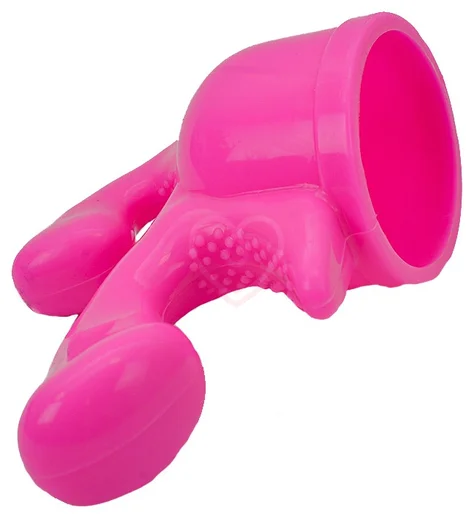 Насадка для тройной стимуляции розовая фото 3