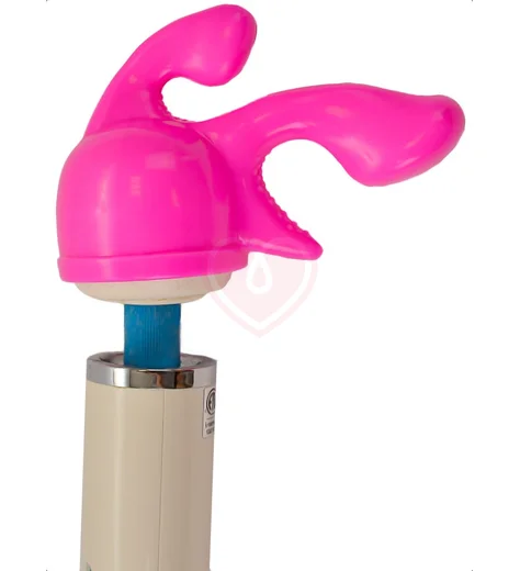 Насадка для тройной стимуляции розовая фото 4