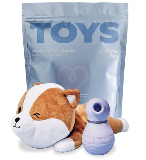 Вакуумный вибростимулятор клитора Friday Bae Shibae Toys сиреневый фото 2