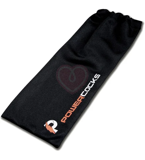 Реалистичный вибратор PowerCocks Girthy 16 см шоколад фото 5