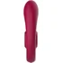 Двойной вибратор с дистанционным управлением SVibe Snail Gizi Duo бордовый фото 4