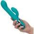 Вибратор-кролик с ротацией Enchanted Lover бирюзовый фото 6