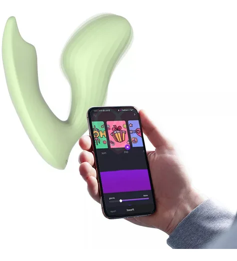 Вибратор Magic Motion Umi с управлением от приложения зеленый фото 6