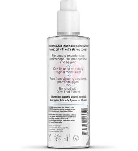 Густой лубрикант с гиалуроном Wicked Simply Timeless Aqua Jelle 120 мл фото 2