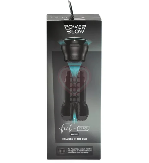 Набор мастурбатор Feel Pocket Stroker и насадка PowerBlow с эффектом всасывания фото 6