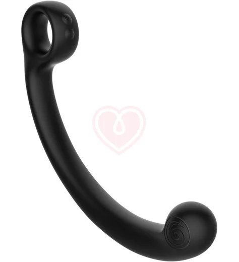 Вибратор с массажной головкой SVibe AXI Snail Spot Wand чёрный фото 3