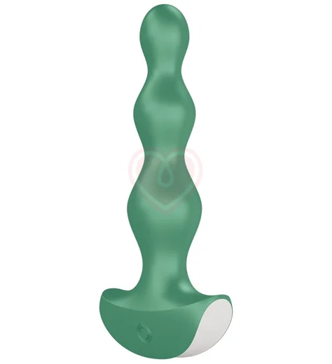Анальный вибростимулятор Satisfyer Lolli Plug 2 зелёный фото 5