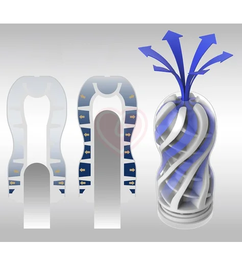 Мастурбатор премиум-серии Tenga Premium Air Flow Cup фото 3