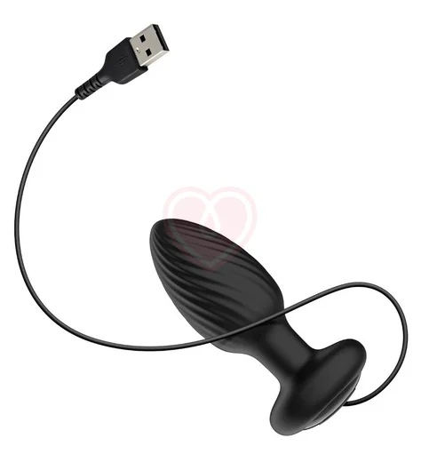 Анальная вибропробка Nexus Tornado с ротацией и пультом управления фото 3