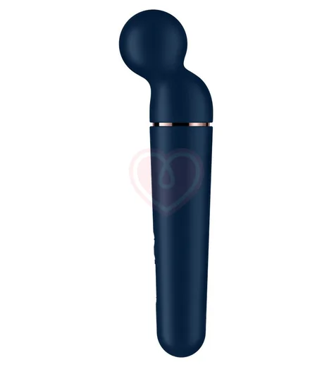 Вибромассажёр Satisfyer Planet Wand-er синий фото 2