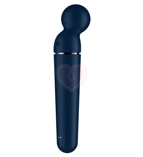 Вибромассажёр Satisfyer Planet Wand-er синий фото 3