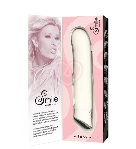 Вибратор Smile Easy белый фото 3