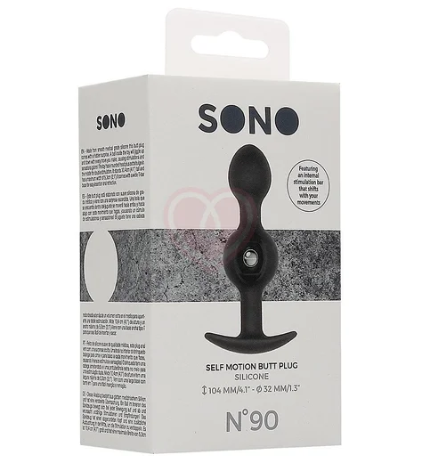 Анальная пробка Sono №90 Self Penetrating Butt Plug фото 4