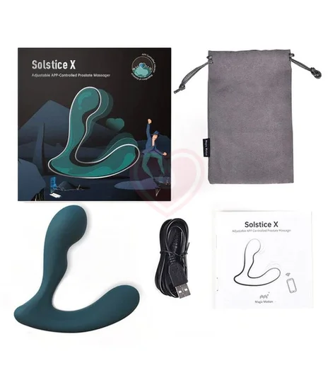 Вибростимулятор простаты Magic Motion Solstice X зеленый фото 4