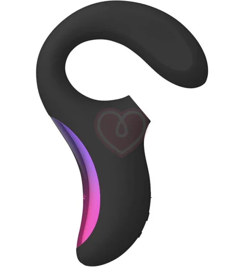 Вибратор Lelo Enigma с вакуумной стимуляцией чёрный фото 6