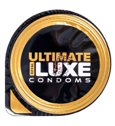 Презерватив Luxe Ultimate Black Болт на 32 с ароматом вишни 1 шт фото 3