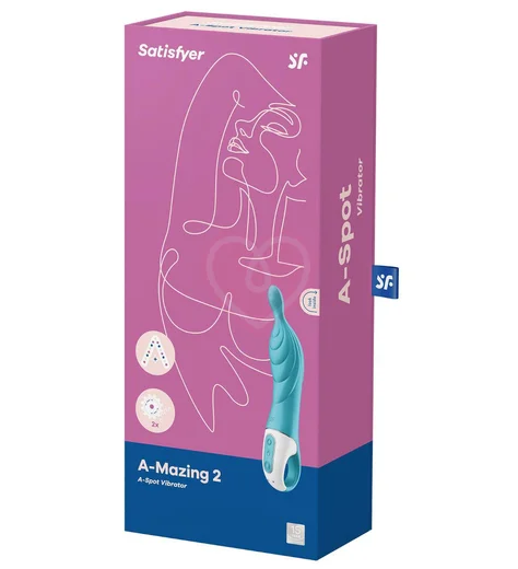 Вибратор Satisfyer A-Mazing 2 бирюзовый фото 5
