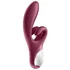 Вибратор с двойным клиторальным стимулятором Satisfyer Touch Me бордовый фото 4
