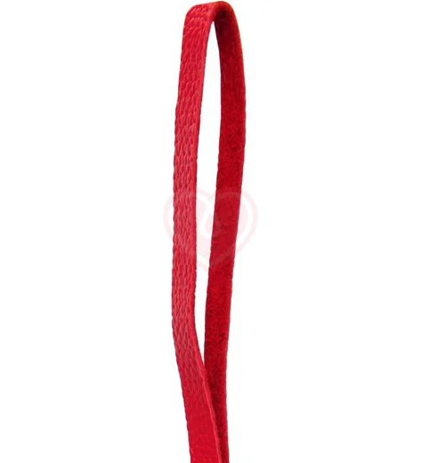 Плеть из натуральной кожи Pecado BDSM 50 см красная фото 3