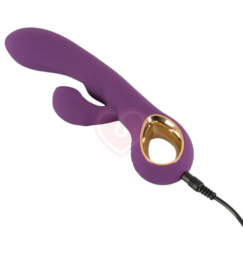 Вибратор с клиторальным стимулятором мини-версия Rabbit Vibrator Petit фото 5