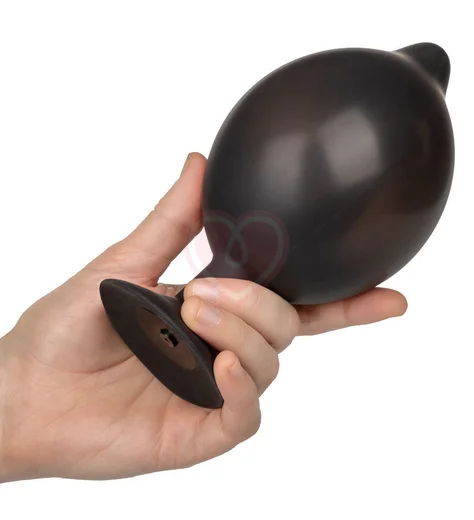 Расширяющаяся анальная пробка Silicone Inflatable Plug XL фото 3