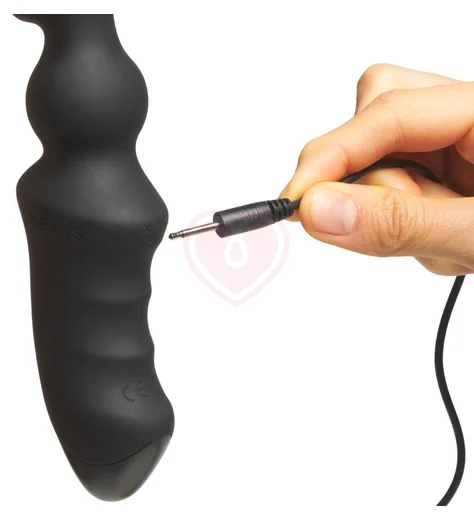 Гибкий рельефный анальный вибростимулятор Nexus Bendz фото 3