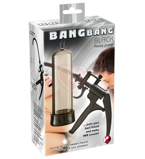 Помпа для пениса Bang Bang чёрная фото 4