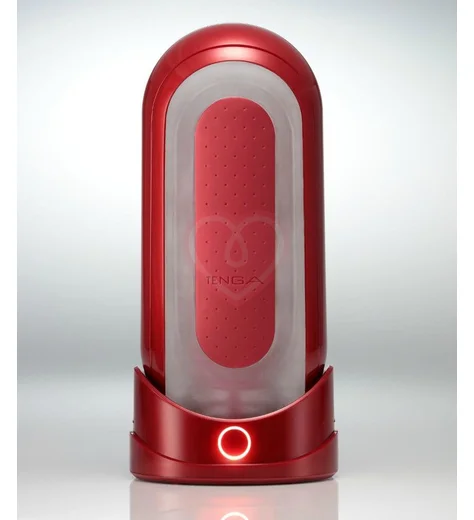 Мастурбатор Tenga Flip Zero Red Warming c подогревом фото 4