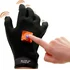 Правая массажная перчатка с вибрацией Fuzu Vibrating Massage Glove M чёрная фото 2