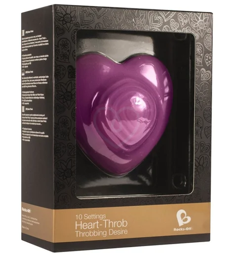 Вибромассажёр в форме сердца Rocks Off Heart Throp фото 2