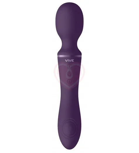 Двухсторонний мини-вибромассажёр Enora фиолетовый фото 2