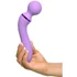 Двусторонний вибратор-массажер Flexible Please-Her фиолетовый фото 5