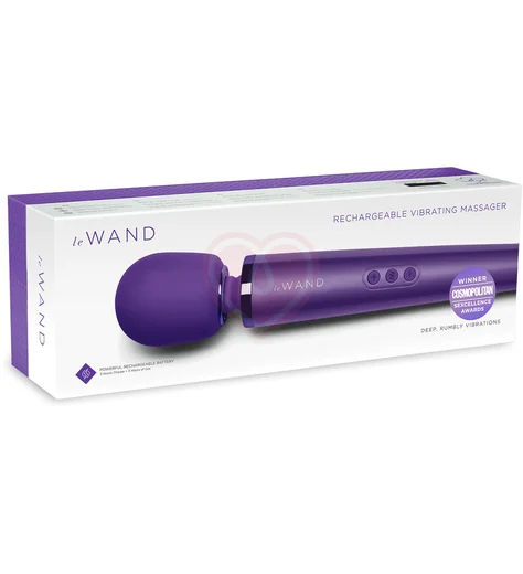 Мощный массажёр Le Wand Rechargeable фиолетовый фото 3