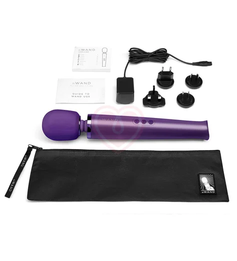Мощный массажёр Le Wand Rechargeable фиолетовый фото 4