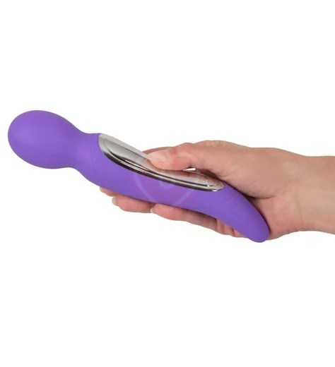Массажёр вибратор Smile Dual Motor фиолетовый фото 5