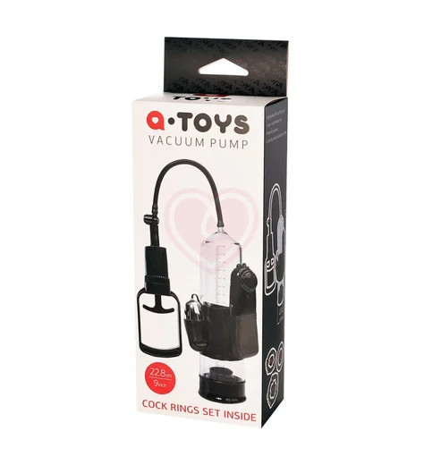 Вакуумная вибропомпа с пультом ToyFa A-Toys 22 см чёрная фото 6