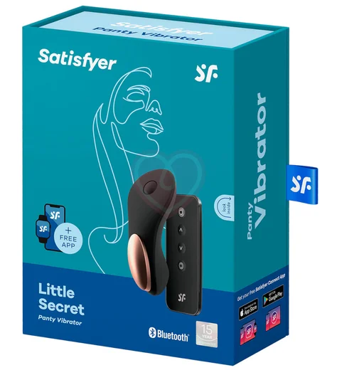 Мини-вибратор для ношения Satisfyer Little Secret с пультом управления фото 5