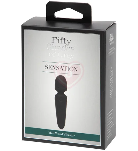 Мини-вибратор '50 оттенков серого' Sensation Mini-Wand фото 5