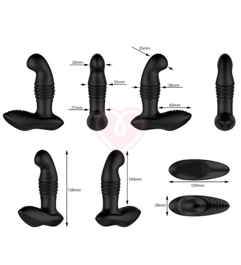 Стимулятор простаты Nexus Thrust с пульсацией и пультом управления фото 4