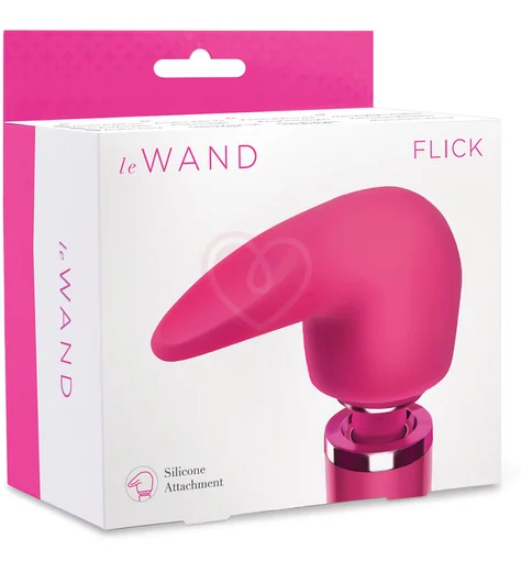 Насадка язычок для имитации орального секса Le Wand Flick розовая фото 6