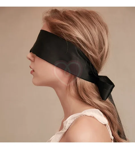 Атласная лента для связывания чёрная фото 6