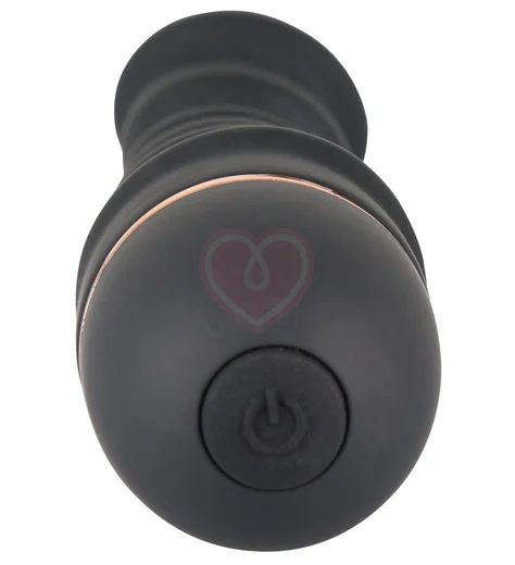 Гибкий рельефный вибратор Bendy Ripple чёрный фото 3