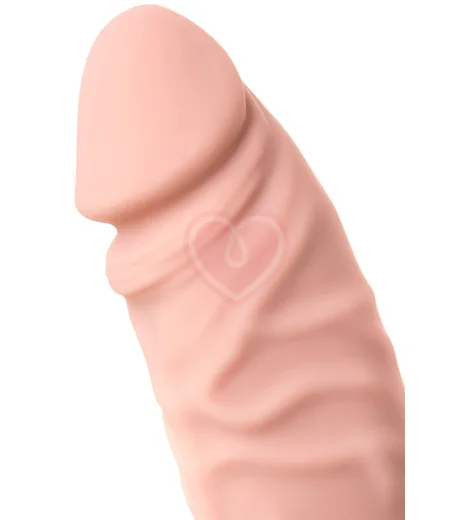 Силиконовый реалистичный вибратор Toyfa A-toys 17 см телесный фото 9