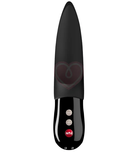 Вибратор с кончиками для стимуляции клитора Fun Factory Volta Black Line чёрная фото 2