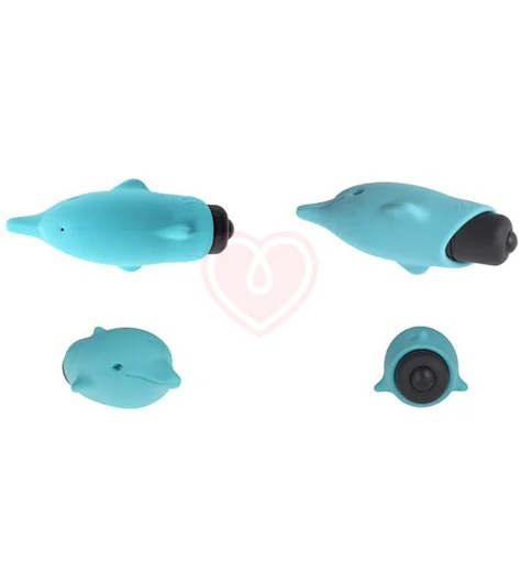 Мощная вибропулька дельфинчик Adrien Lastic Pocket Dolphin фото 3
