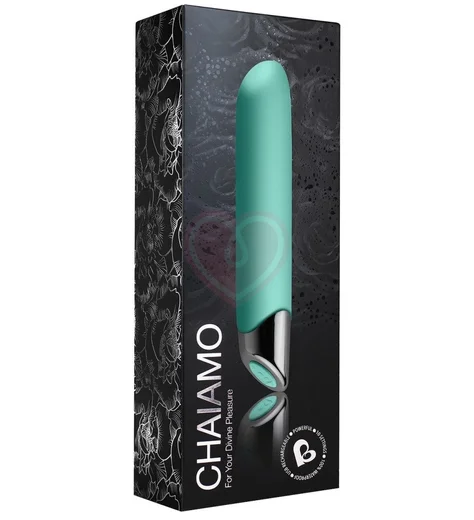 Вибратор Rocks Off Chaiamo бирюзовый фото 2