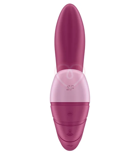 Вибратор с вакуумным стимулятором Satisfyer Supernova розовый фото 3
