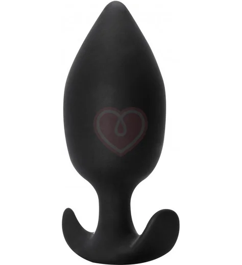 Анальная пробка со смещенным центром тяжести Spice It Up Insatiable чёрная фото 3