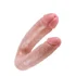 Двухсторонний фаллоимитатор King Cock U-Shaped Double большой телесный фото 4