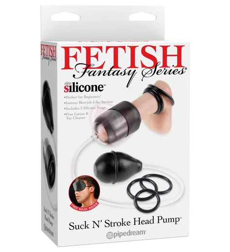 Помпа-насос для головки Suck N’ Stroke Head Pump фото 4